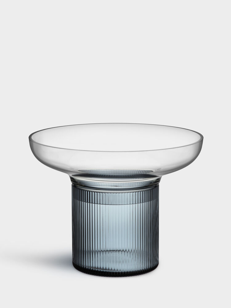 ORREFORS Ensemble vase blå 15cm